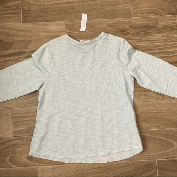 New Weekends by Chicos Ombre Star Pullover Sweater - Picture 4 of 6